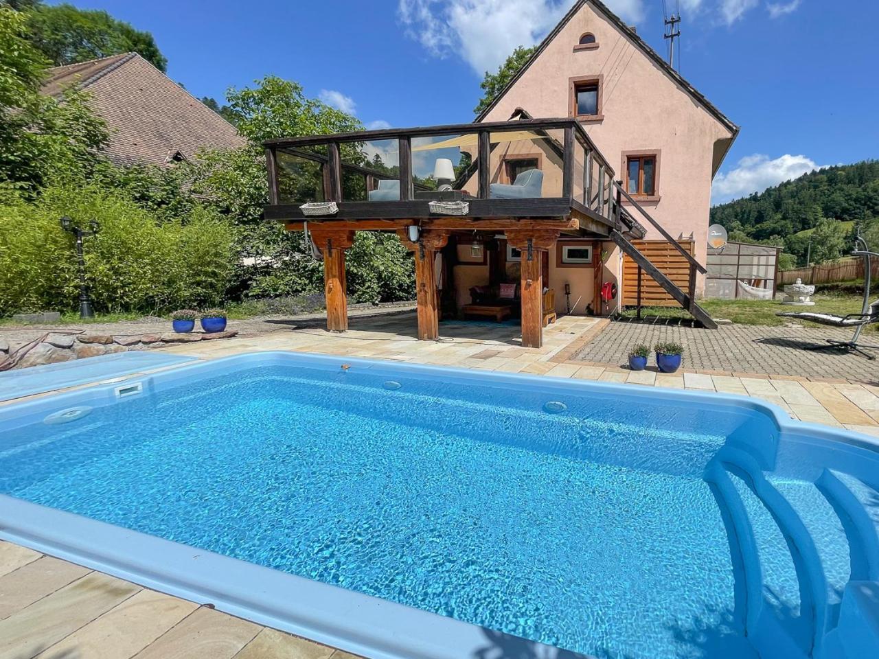 Ferienhaus Kappel Mit Pool Фрайбург Екстериор снимка